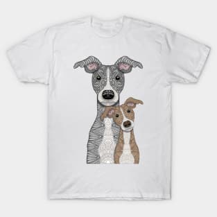 Blue and Fawn Iggy T-Shirt